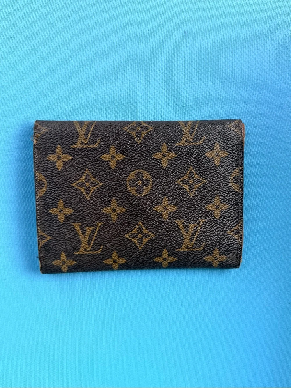 Louis Vuitton Monogram Canvas trifold wallet AUTHENTIC